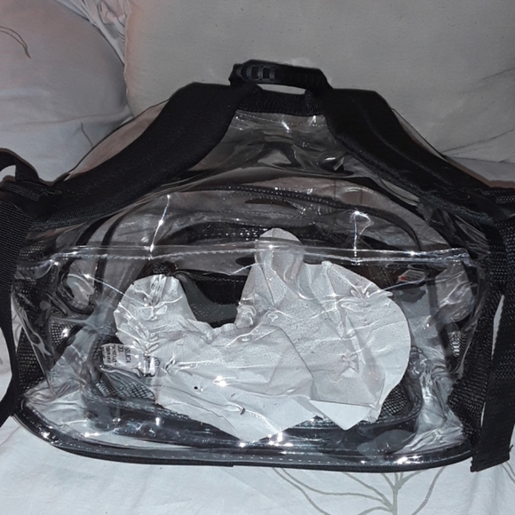 Summit Ridge clear backpack mesh pockets - Picture 5 of 8